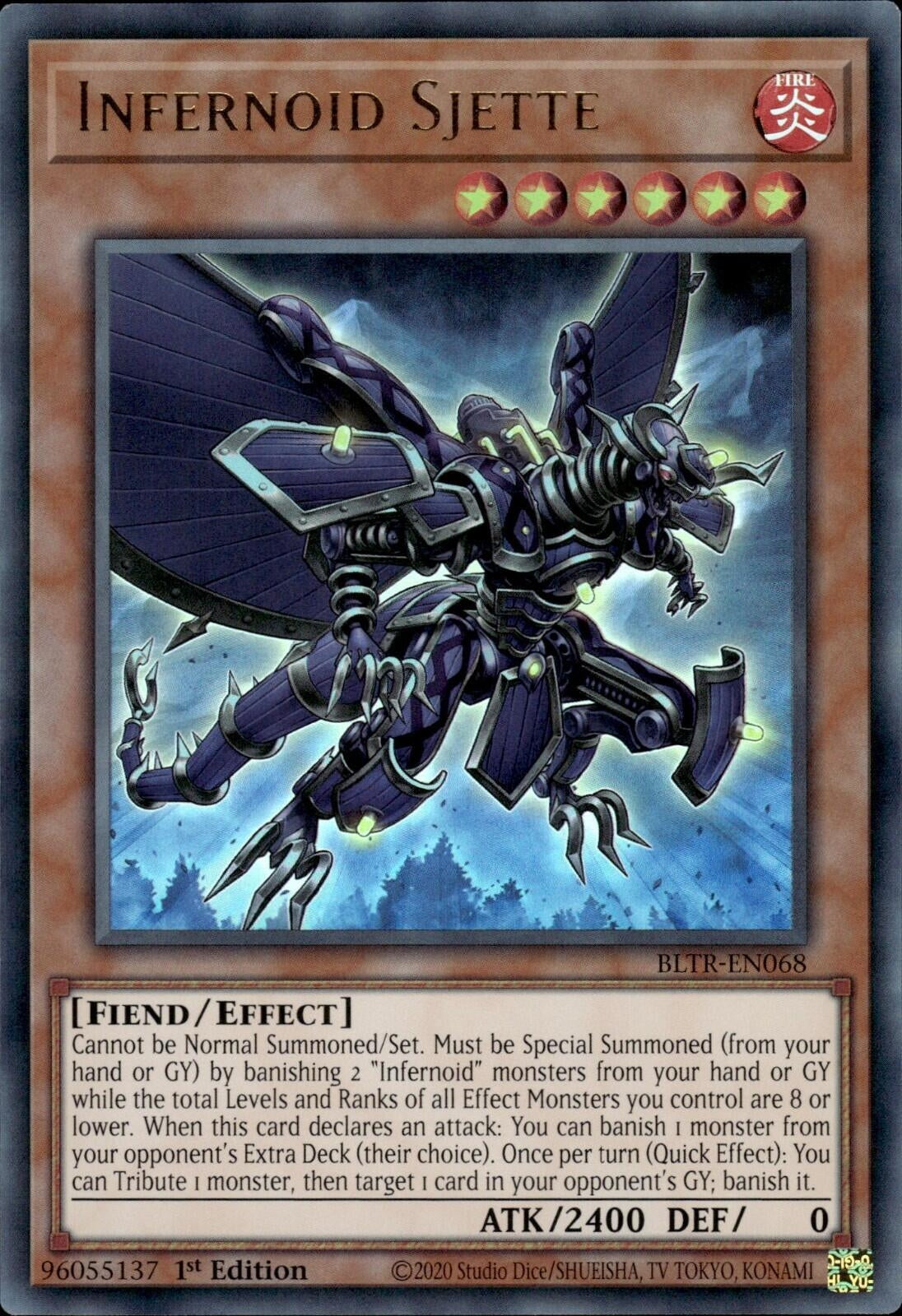 Infernoid Sjette (68) (BLTR) - YuGiOh Single