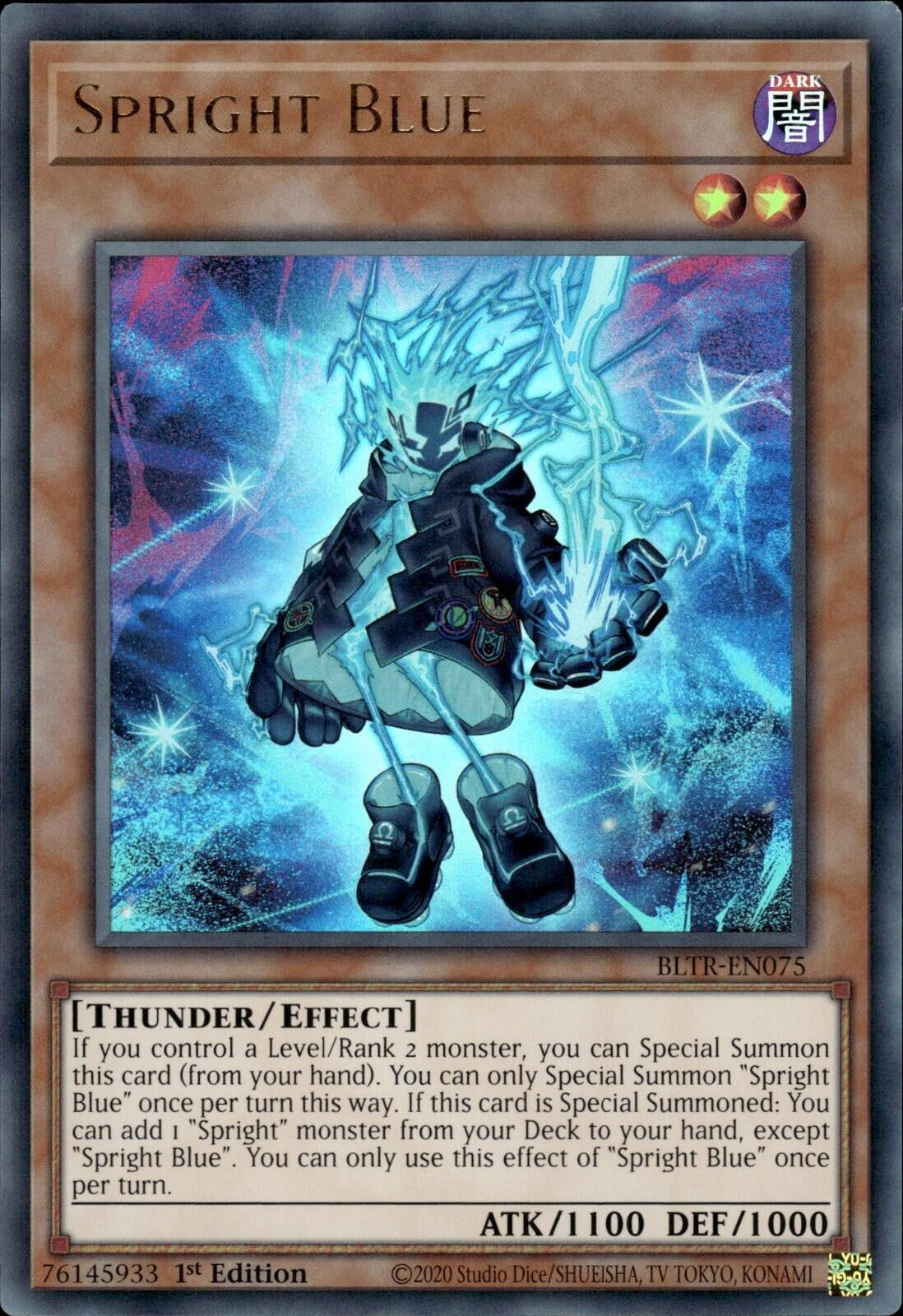 Spright Blue (75) (BLTR) - YuGiOh Single