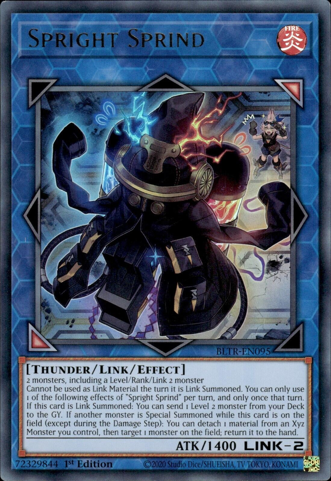Spright Sprind (95) (BLTR) - YuGiOh Single