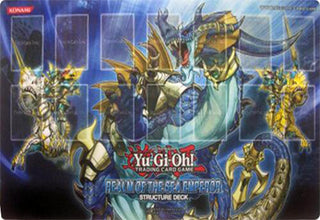 Yu-Gi-Oh! 2012 Realm of the Sea Emperor Structure Deck Game Mat - Playmats Sealed