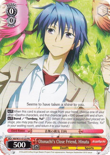 Otonachi’s Close Friend Hinata (31123) [AB/W31] - Weiss Schwarz Single