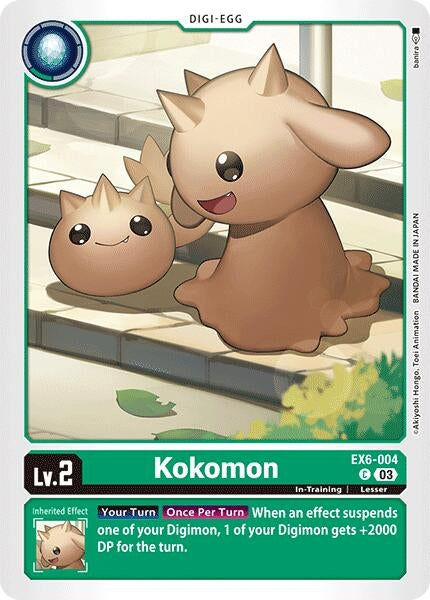 Kokomon (6004) [EX06] - Digimon Card Game Single