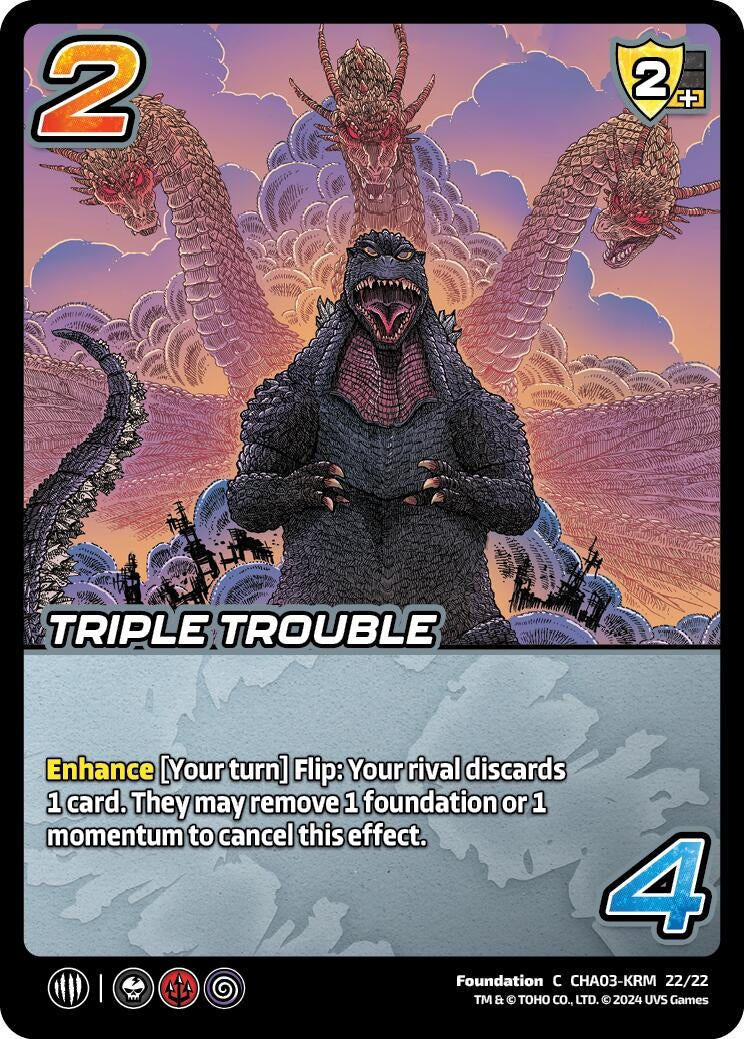 Triple Trouble (32222) - UniVersus Single