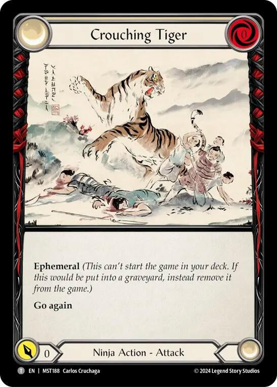 Crouching Tiger (0) [MST] - Flesh and Blood TCG Single