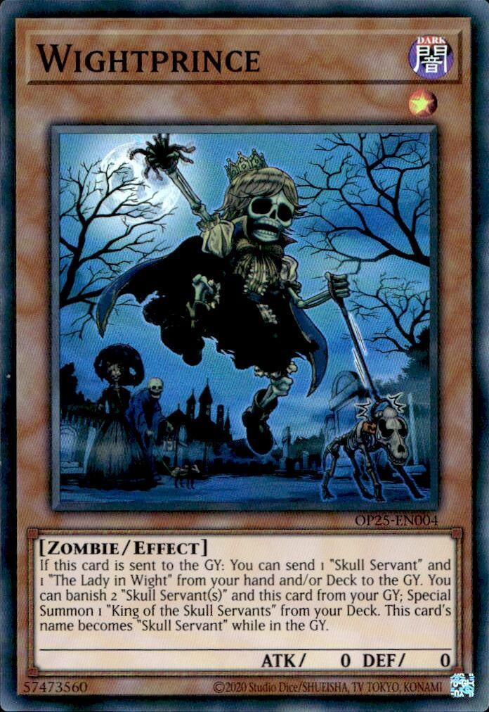 Wightprince (25004) (OP25) - YuGiOh Single