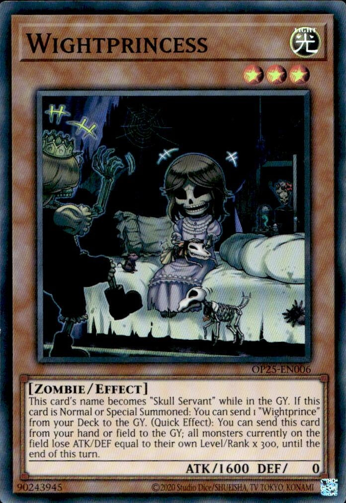 Wightprincess (25006) (OP25) - YuGiOh Single