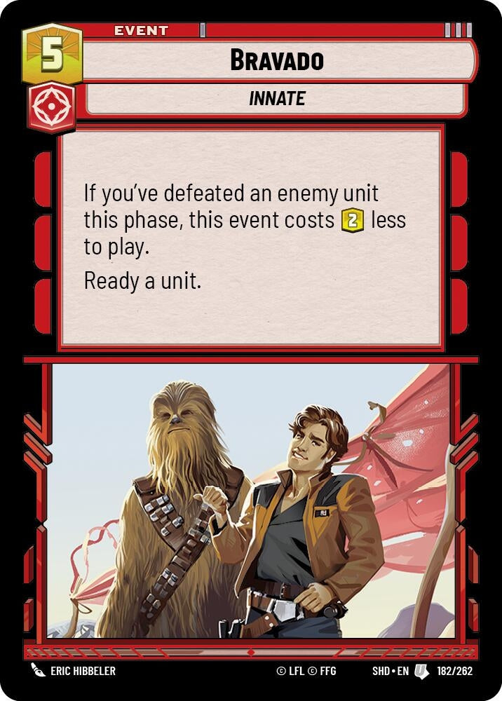Bravado (182) (SHD) - Star Wars: Unlimited Single