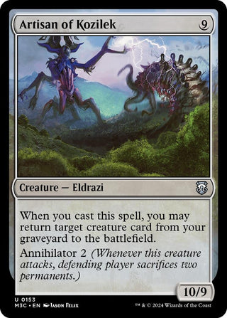 Artisan of Kozilek (Ripple Foil) (153) [M3C] - MTG Single