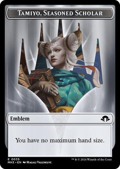 Tamiyo Seasoned Scholar Token (0) [MH3] - MTG Single