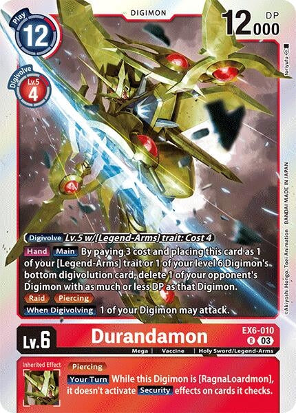 Durandamon (6010) [EX06] - Digimon Card Game Single