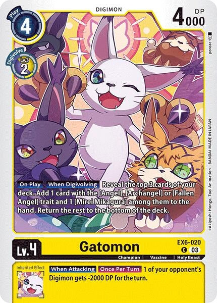 Gatomon (6020) [EX06] - Digimon Card Game Single