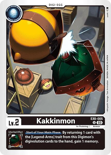 Kakkinmon (6005) [EX06] - Digimon Card Game Single