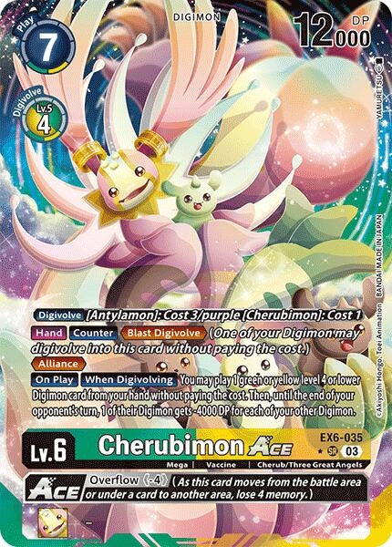 Cherubimon ACE (Alternate Art) (6035) [EX06] - Digimon Card Game Single