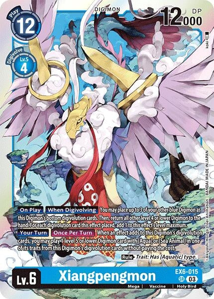 Xiangpengmon (6015) [EX06] - Digimon Card Game Single