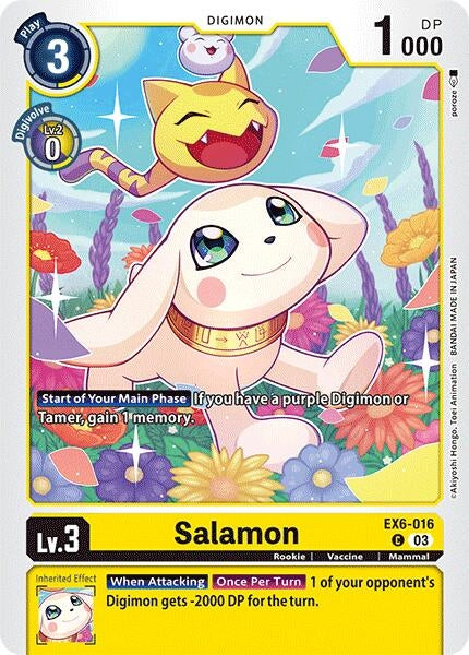 Salamon (6016) [EX06] - Digimon Card Game Single