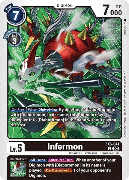 Infermon (6041) [EX06] - Digimon Card Game Single