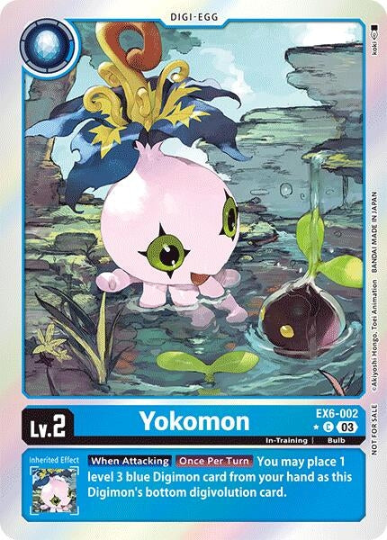 Yokomon (Box Promotion Pack: Infernal Ascension) (6002) [EX06] - Digimon Card Game Single