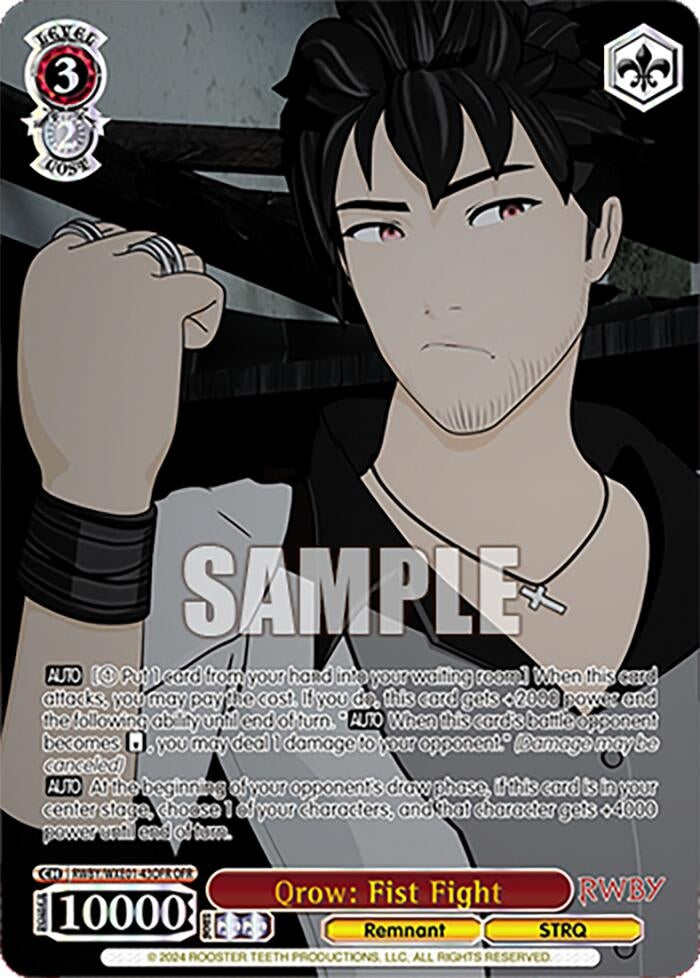 Qrow: Fist Fight (OFR) (143) [RWBY] - Weiss Schwarz Single
