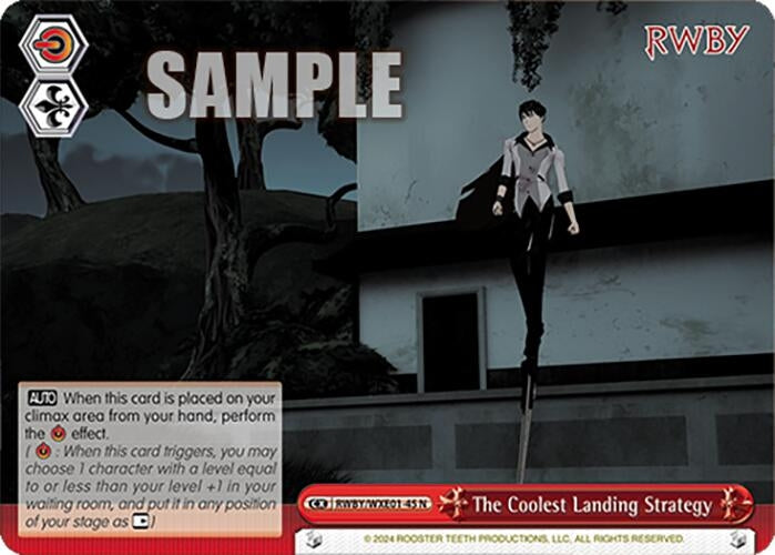The Coolest Landing Strategy (145) [RWBY] - Weiss Schwarz Single