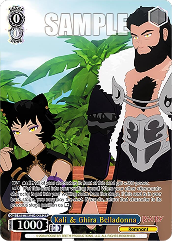 Kali & Ghira Belladonna (OFR) (146) [RWBY] - Weiss Schwarz Single