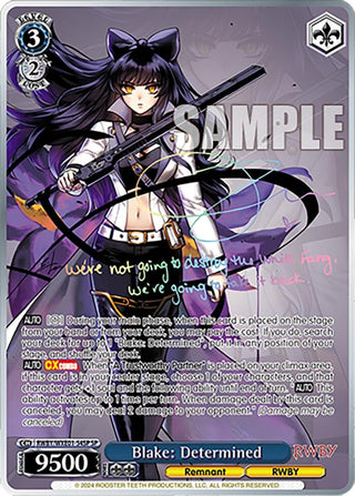 Blake: Determined (SP) (154) [RWBY] - Weiss Schwarz Single