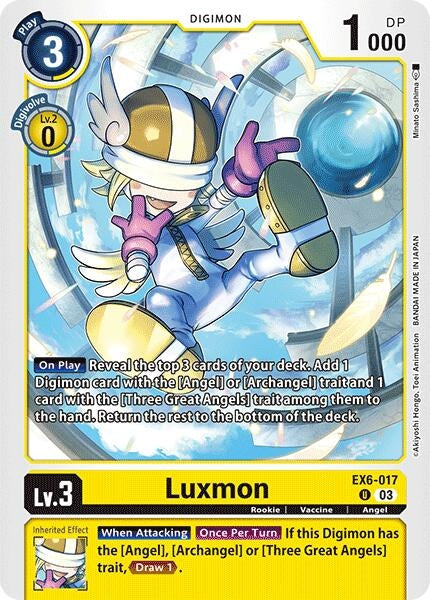 Luxmon (6017) [EX06] - Digimon Card Game Single