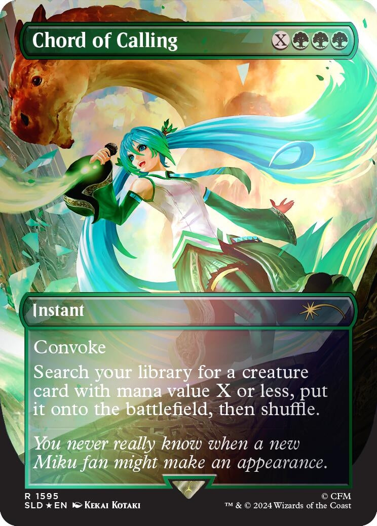 Chord of Calling (Rainbow Foil) (1595) [SLD] - MTG Single