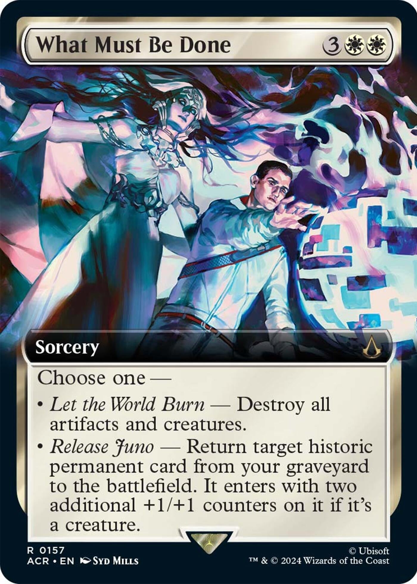 What Must Be Done (Extended Art) (157) [ACR] - MTG Single