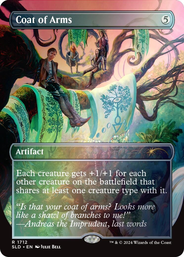 Coat of Arms (Rainbow Foil) (1712) [SLD] - MTG Single