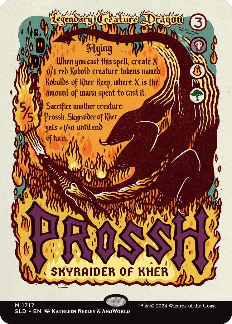 Prossh Skyraider of Kher (1717) [SLD] - MTG Single