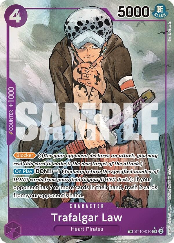 Trafalgar Law (010) (TR) (10010) (OP07) - One Piece Card Game Single