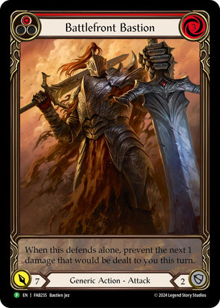 Battlefront Bastion (Red) - FAB235 (235) [PR] - Flesh and Blood TCG Single
