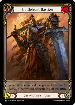 Battlefront Bastion (Yellow) - FAB236 (236) [PR] - Flesh and Blood TCG Single