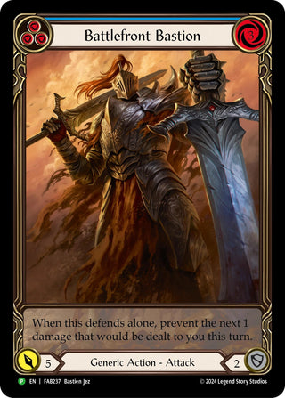 Battlefront Bastion (Blue) - FAB237 (237) [PR] - Flesh and Blood TCG Single