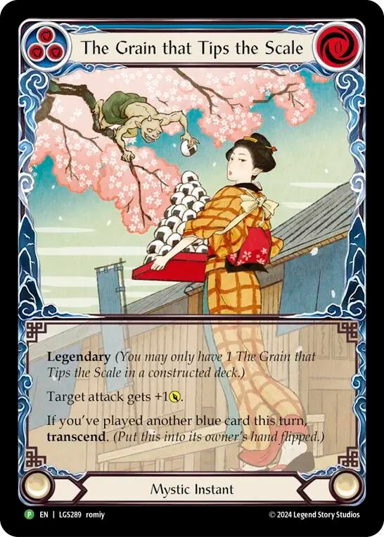 The Grain that Tips the Scale // Inner Chi - LGS289 (289) [PR] - Flesh and Blood TCG Single