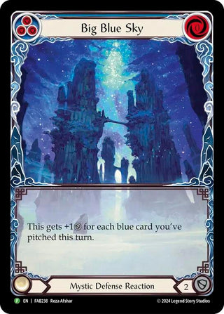 Big Blue Sky - FAB238 (86) [PR] - Flesh and Blood TCG Single