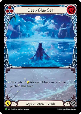 Deep Blue Sea - FAB240 (240) [PR] - Flesh and Blood TCG Single