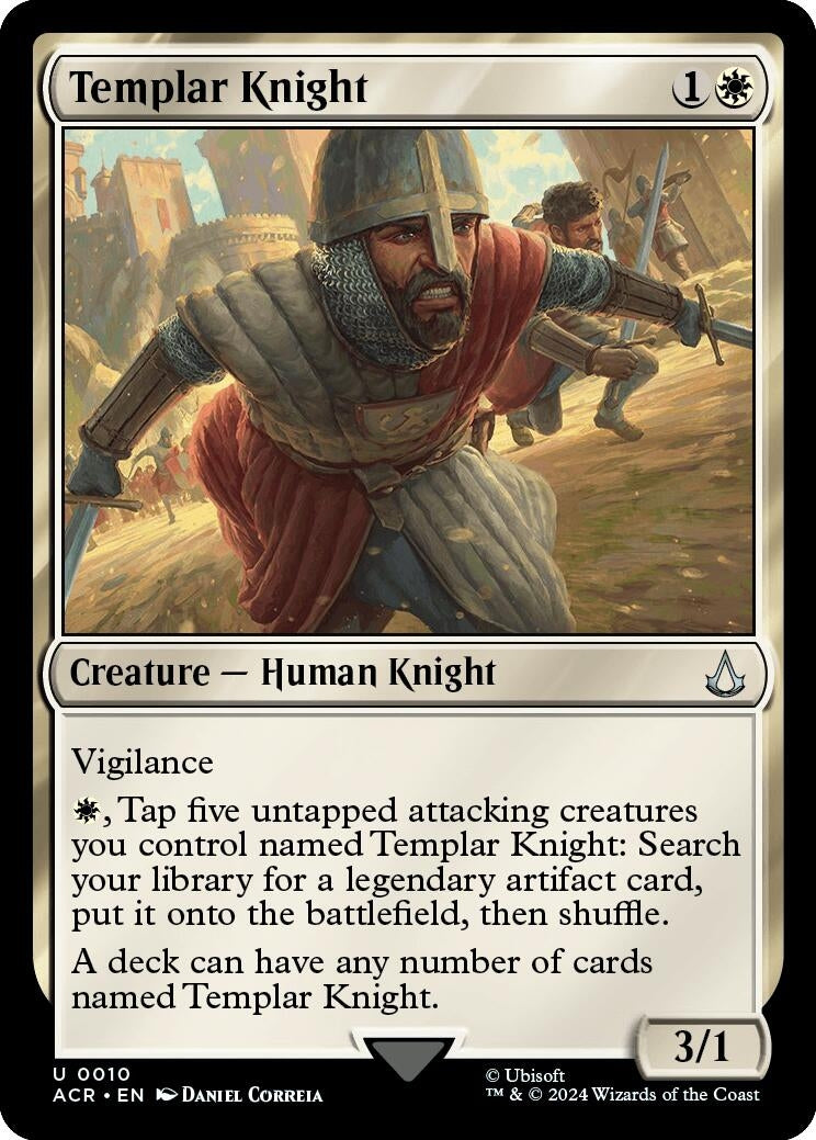 Templar Knight (10) [ACR] - MTG Single
