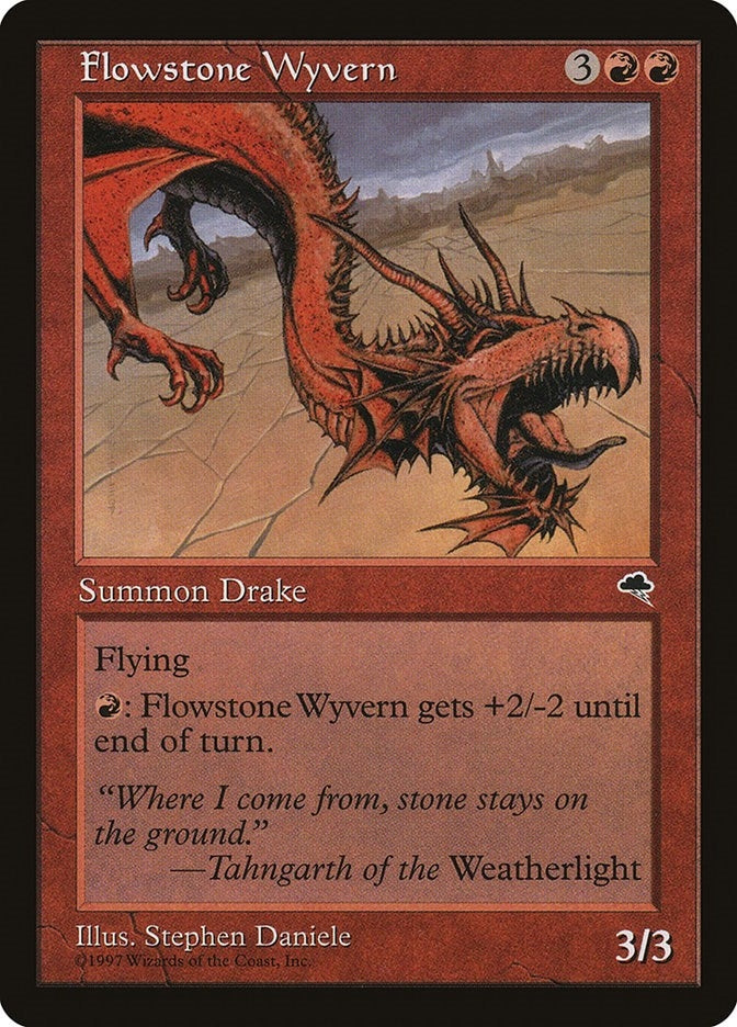 Flowstone Wyvern (176) [TMP] - MTG Single