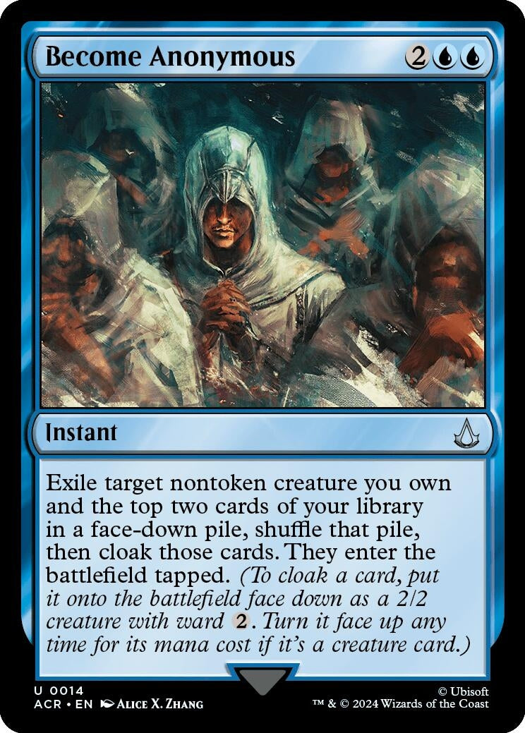 Become Anonymous (14) [ACR] - MTG Single