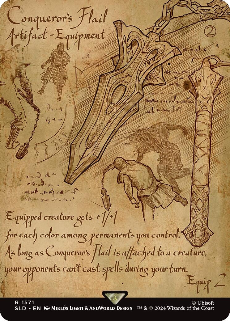 Conqueror’s Flail (1571) [SLD] - MTG Single