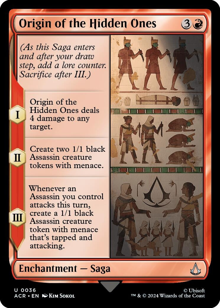 Origin of the Hidden Ones (36) [ACR] - MTG Single