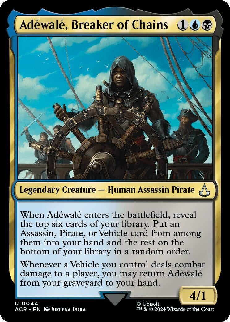 Adewale Breaker of Chains (44) [ACR] - MTG Single