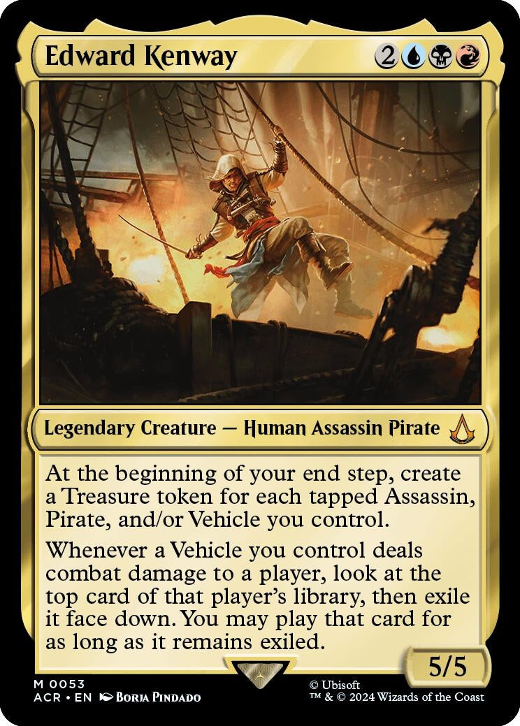 Edward Kenway (53) [ACR] - MTG Single
