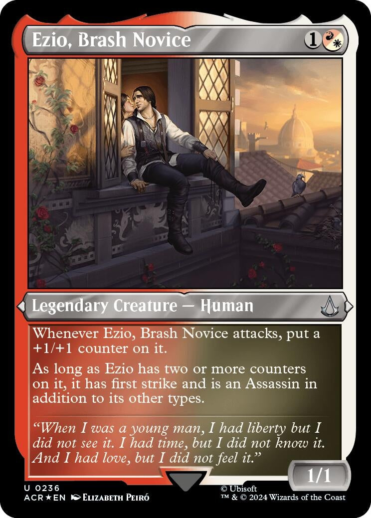 Ezio Brash Novice (Foil Etched) (236) [ACR] - MTG Single