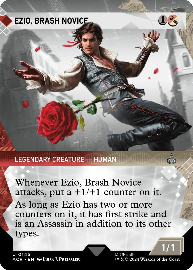 Ezio Brash Novice (Showcase) (145) [ACR] - MTG Single