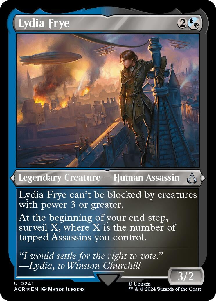Lydia Frye (Foil Etched) (241) [ACR] - MTG Single
