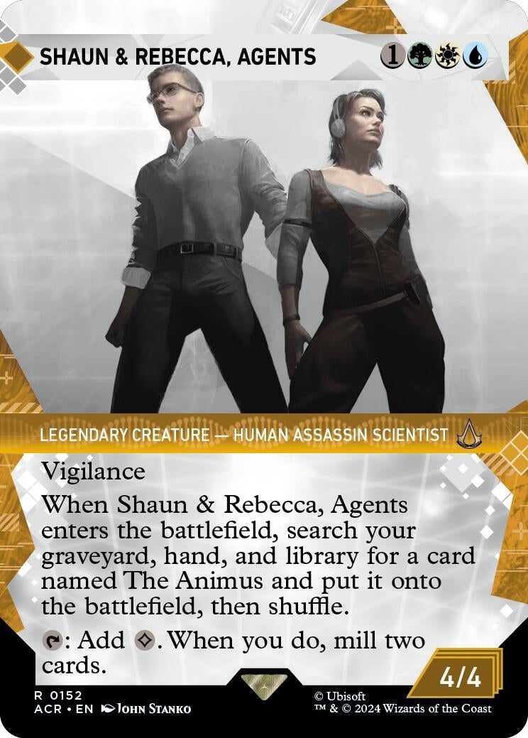 Shaun & Rebecca Agents (Showcase) (152) [ACR] - MTG Single