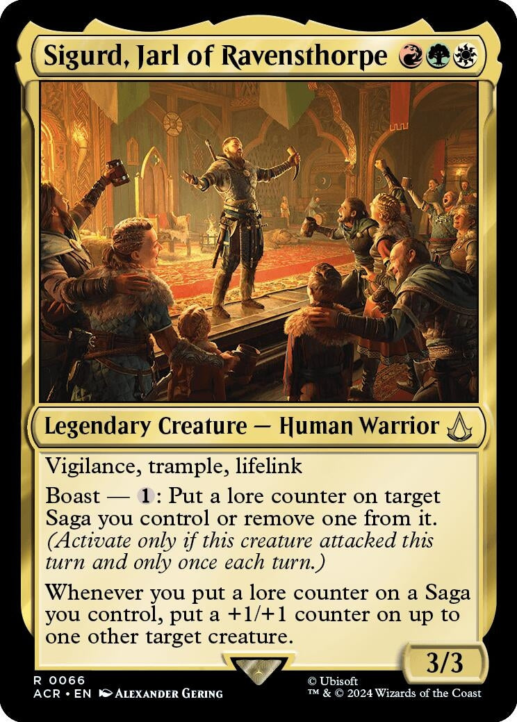 Sigurd Jarl of Ravensthorpe (66) [ACR] - MTG Single