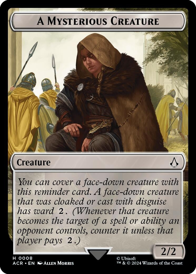 A Mysterious Creature (0) [ACR] - MTG Single